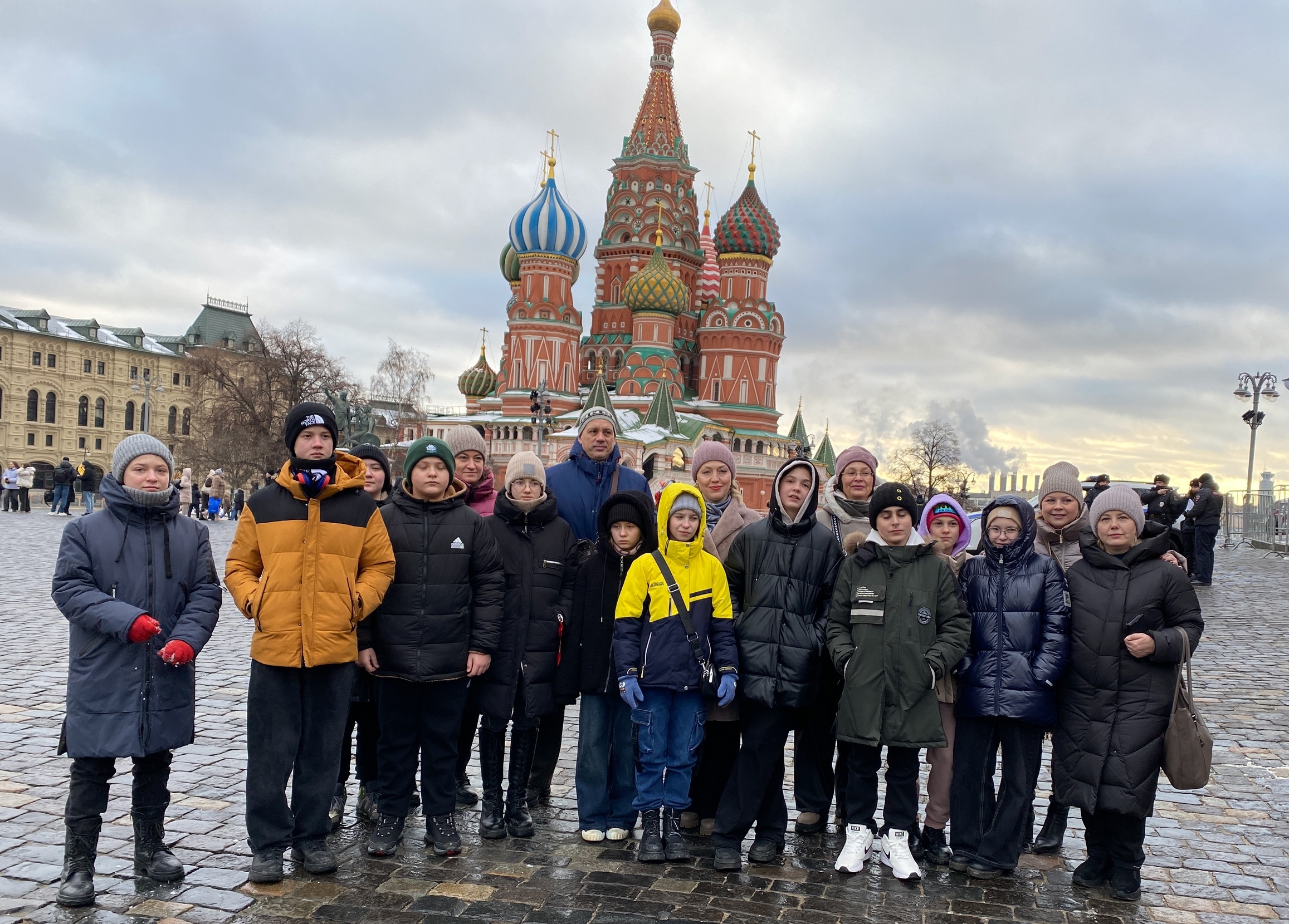 Предновогоднее волшебство в столице: 6А класс покоряет Москву.